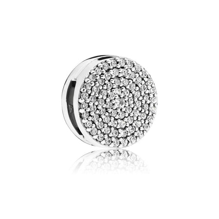925 Silver Sparkling Family Tree Clip Charm Fits Reflexions mesh bracelet