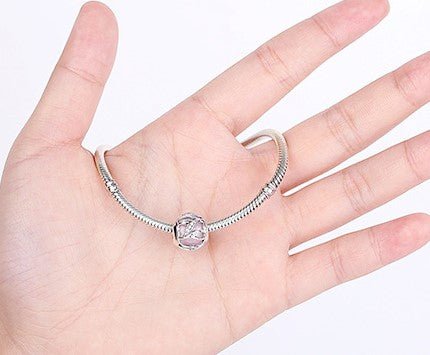 Pink Intertwining Natures Radiance stone Charm