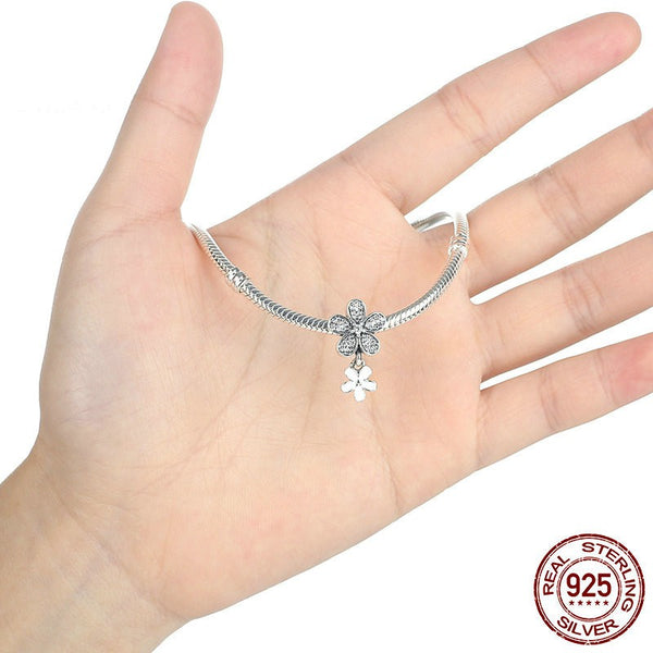 Dazzling Daisy Duo Dangle Charm