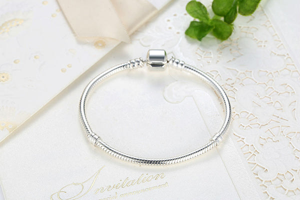 Starter Classic barrel Clasp Charm Bracelet