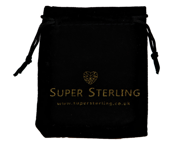 super sterling signature gift pouch charm ring earrings storage bag