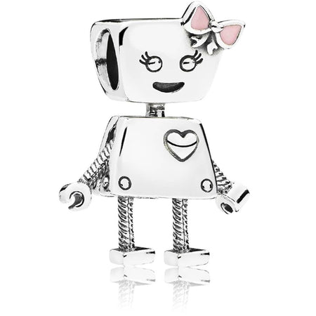 925 Sterling Silver Pave Dog Paw Animal Charm