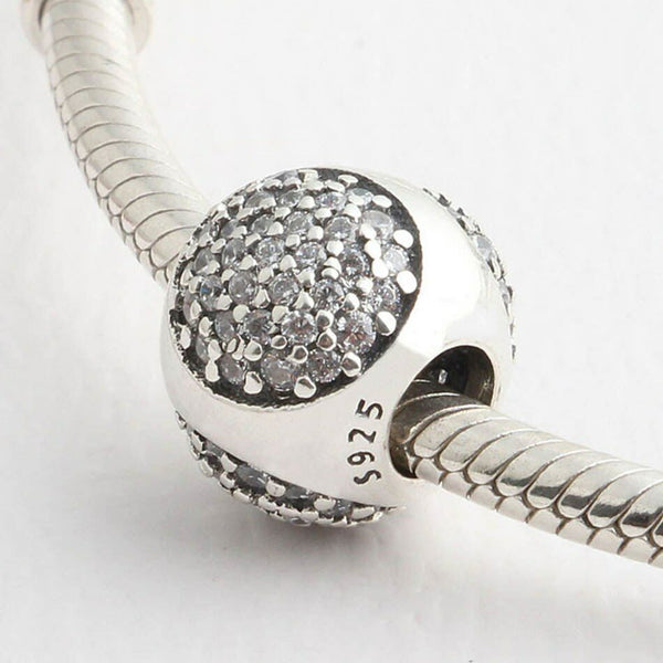 Dazzling Droplet Charm CZ Bracelet Charm