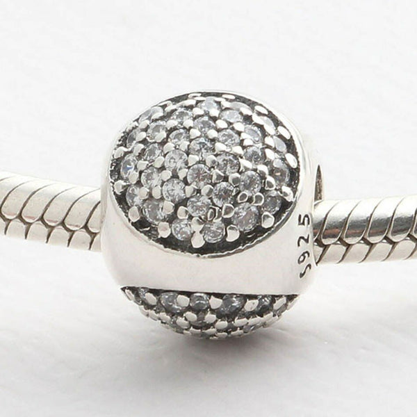 Dazzling Droplet Charm CZ Bracelet Charm