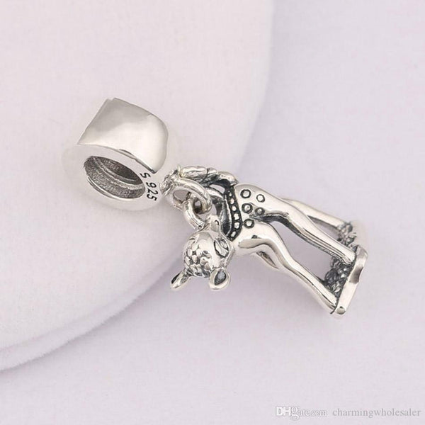 Bambi animal Pet Dangle Pendant Charm