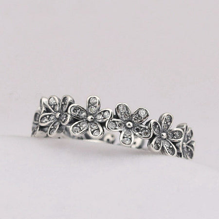 Silver Sterling Star Trail Stackable Delicate Ring