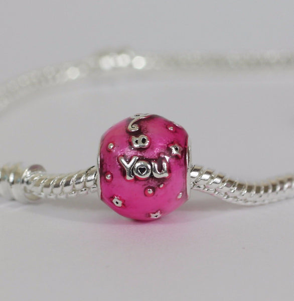 Happy Birthday To You Pink Celebration Charm