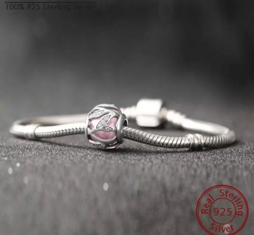 Pink Intertwining Natures Radiance stone Charm
