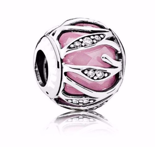 super sterling pandora fit radiance openwork pink charm