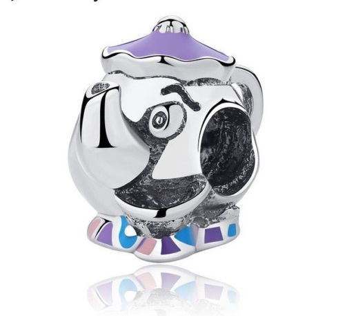 fits pandora MRS POTTS & CHIP DISNEY BEAUTY AND THE BEAST TEAPOT CHARM