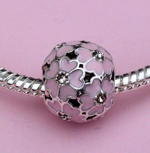 Primrose meadow Cherry Blossom Pink/White Charm