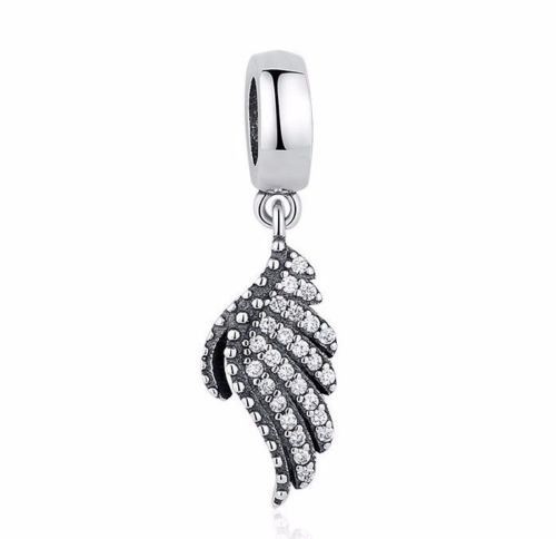 Cheap pandora fit charm majestic feather