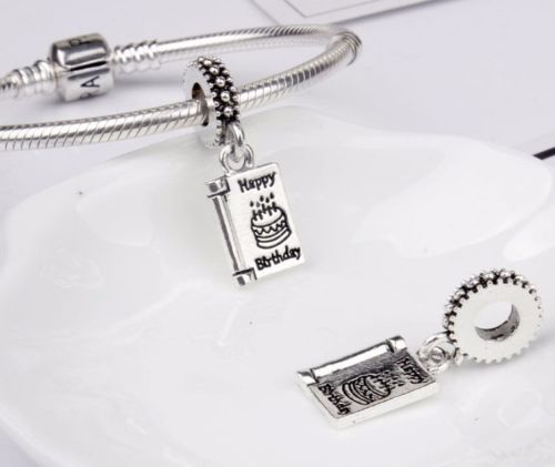 Happy Birthday Celebration Pendant Charm
