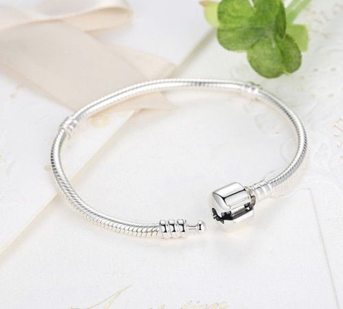 Starter Classic barrel Clasp Charm Bracelet