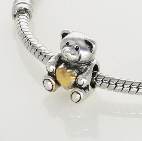 Silver Bear Charm Bracelet – The Golden Bear