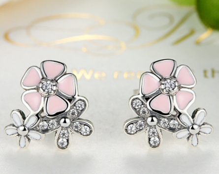 Pandora 2025 floral earrings