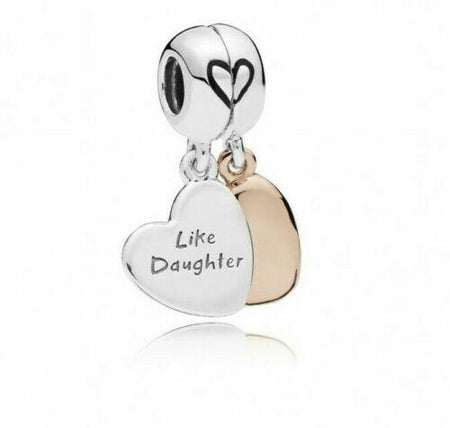 Silver Sterling Centre Of My Heart Mother's Day Pendant Charm