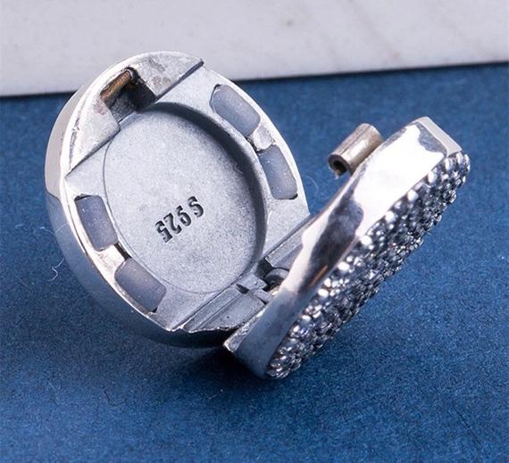 925 Silver Reflexions Dazzling Elegance Clip Charm Fits Reflexions bracelets
