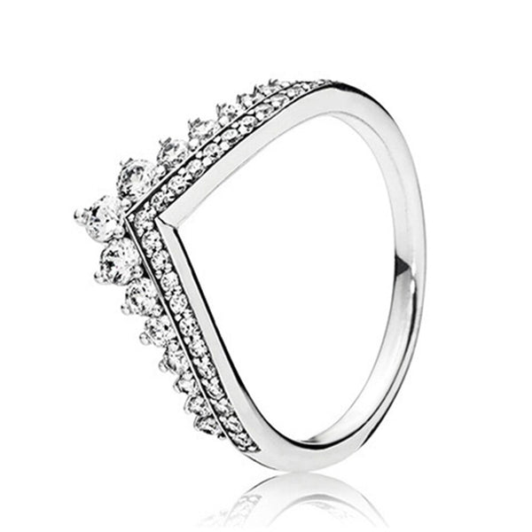 925 Sterling Silver Timeless Wishbone Stackable Ring