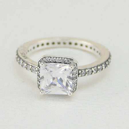 silver sterling Luxury Sparkling vintage Ring