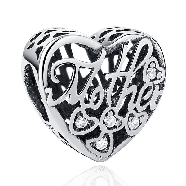 pandora style mother love charm super sterling fit