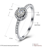 Luxury Sparkling vintage Ring pandora style ring
