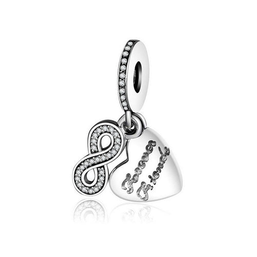 foever friends love dangle charm for pandora bracelets