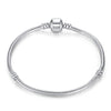 pandora style Starter Classic barrel Clasp Charm Bracelet