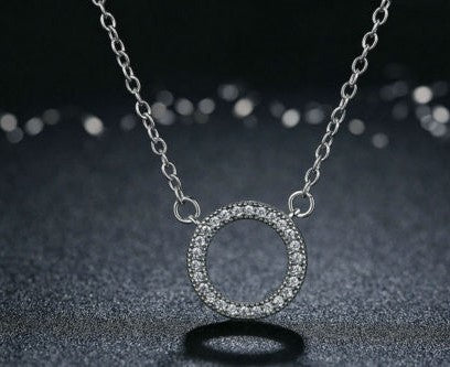 Dazzling Forever Round Necklace
