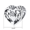 I Love You mom mother day love heart Charm