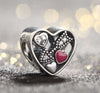 STRUCK BY LOVE PINK HEART CHARM