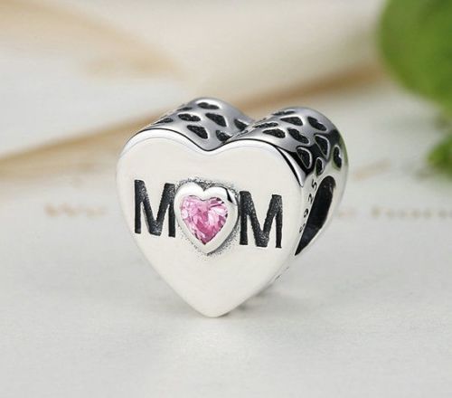 Disney Mom Pandora Charm Pandora Style Silver Super Mom Charm