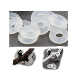 silicone rubber inserts stoppers for pandora bracelets bangles super sterling